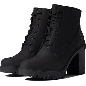 Timberland Black Heeled Boots